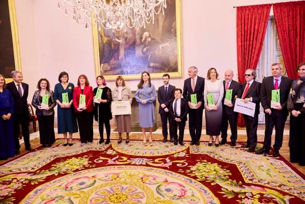 Entertainment Bilder des Tages January 29, 2024, Madrid, Madrid, Spain: QUEEN LETIZIA of Spain attends the Meeting of the Council of the Royal Board of Trustees on Disability and delivery of the National Disability Awards Queen Letizia 2024O at the Aranjuez royal Palace Madrid Spain - ZUMAc260 20240129_zep_c260_033 Copyright: xMikexChicorrox