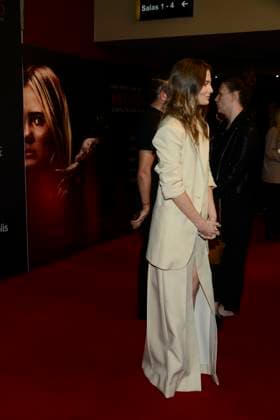 January 30, 2024, Mexico City, Ciudad de Mexico, Mexico: January 30, 2024, Mexico City, Mexico: British actress Freya Allanis interview during the red carpet of Baghead at Cinepolis Miyana. on January 30, 2024, Mexico City, Mexico. Mexico City Mexico - ZUMAe321 20240130_zea_e321_042 Copyright: xCarlosxTischler xEyepixxGroupx
