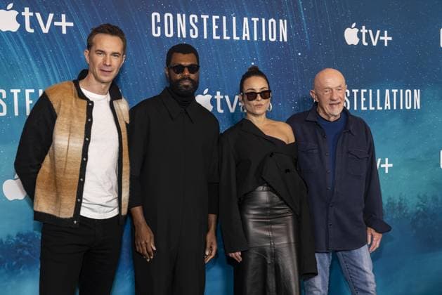 Entertainment Bilder der Woche KW05 Entertainment Bilder des Tages Constellation Photocall in Los Angeles Apple TV+ ?Constellation? Photocall at the Four Seasons Hotel. Featuring: Noomi Rapace, Jonathan Banks, Will Catlett, James D?Arcy Where: Los Angeles, California, United States When: 01 Feb 2024 Credit: Ryan Hartford INSTARimages.com EDITORIAL USE ONLY. NOT FOR USE BY NEWSPAPERS BASED IN THE UK. Copyright: xx 53418075