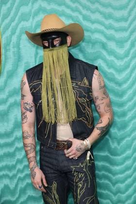 February 1, 2024, Los Angeles, Ca, USA: Orville Peck attends the 2024 Warner Music Group Pre-GRAMMY Party at Citizen News Hollywood on February 01, 2024 in Los Angeles, California. Los Angeles USA - ZUMAs181 20240201_zea_s181_052 Copyright: xCraSHx