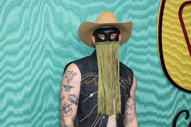 February 1, 2024, Los Angeles, Ca, USA: Orville Peck attends the 2024 Warner Music Group Pre-GRAMMY Party at Citizen News Hollywood on February 01, 2024 in Los Angeles, California. Los Angeles USA - ZUMAs181 20240201_zea_s181_056 Copyright: xCraSHx