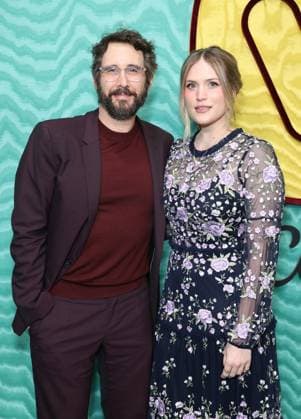 February 1, 2024, Los Angeles, Ca, USA: Josh Groban and Natalie McQueen attend the 2024 Warner Music Group Pre-GRAMMY Party at Citizen News Hollywood on February 01, 2024 in Los Angeles, California. Los Angeles USA - ZUMAs181 20240201_zea_s181_087 Copyright: xCraSHx