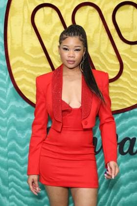 February 1, 2024, Los Angeles, Ca, USA: Storm Reid attends the 2024 Warner Music Group Pre-GRAMMY Party at Citizen News Hollywood on February 01, 2024 in Los Angeles, California. Los Angeles USA - ZUMAs181 20240201_zea_s181_115 Copyright: xCraSHx