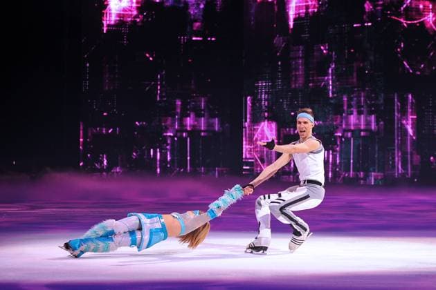 Entertainment Bilder der Woche KW05 Holiday on Ice Show No Limits . Holiday on Ice Show No Limits am 01.02.2024 in der SAP-Arena Mannheim. 20240201MWI119301 *** Holiday on Ice Show No Limits Holiday on Ice Show No Limits on 01 02 2024 in the SAP Arena Mannheim 20240201MWI119301