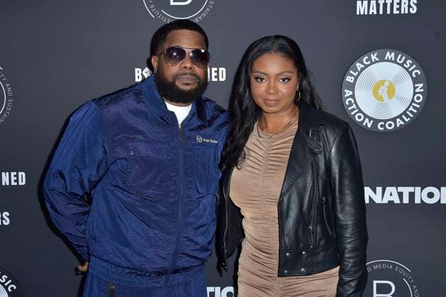 Willie Prophet Stiggers and Rhonesha Byng at the Black Music Action Coalitions Economic Justice Summit at Live Nation Beverly Hills, 01 02 2024 Foto:xD.xStarbuckx xFuturexImagex bmac_4204