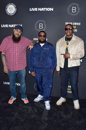 Grouchy Greg Watkins, Willie Prophet Stiggers and Shawn Holiday at the Black Music Action Coalitions Economic Justice Summit at Live Nation Beverly Hills, 01 02 2024 Foto:xD.xStarbuckx xFuturexImagex bmac_4215