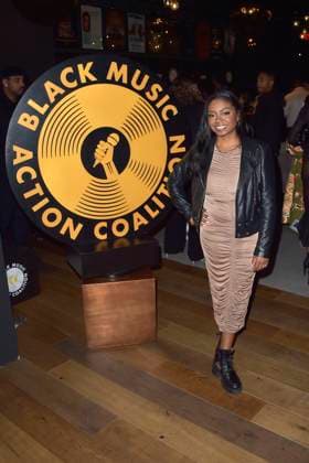 Rhonesha Byng at the Black Music Action Coalitions Economic Justice Summit at Live Nation Beverly Hills, 01 02 2024 Foto:xD.xStarbuckx xFuturexImagex bmac_4224