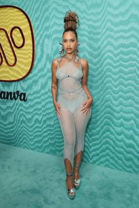 February 1, 2024, Los Angeles, Ca, USA: Amanda Reifer attends the 2024 Warner Music Group Pre-GRAMMY Party at Citizen News Hollywood on February 01, 2024 in Los Angeles, California. Los Angeles USA - ZUMAs181 20240201_zea_s181_238 Copyright: xCraSHx