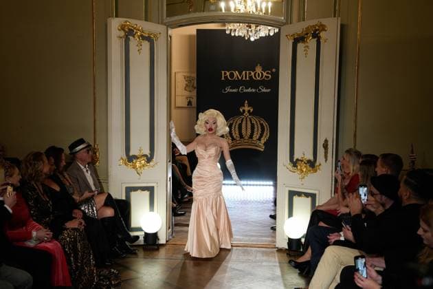 Harald Glööckler hosted the Pompöös Iconic Couture Show at the Ermelerhaus in Berlin at the start of Berlin Fashion Week Star designer Harald Glööckler hosted the Pompöös Iconic Couture Show at the Ermelerhaus in Berlin at the start of Berlin Fashion Week Governing Mayor of Berlin Kai Wegner was a guest Berlin Berlin GER