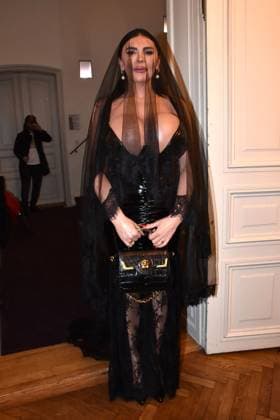 Electra Elite at the Gloeoeckler Iconic Couture 30th anniversary fashion show on 2 February 2024 in Berlin Harald Gloeoecklers 30th anniversary fashion show event in Berlin