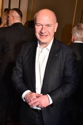 Kai Wegner, Berlins mayor at the Gloeoeckler Iconic Couture 30th anniversary fashion show on 2 February 2024 in Berlin Harald Gloeoecklers 30th anniversary fashion show event in Berlin