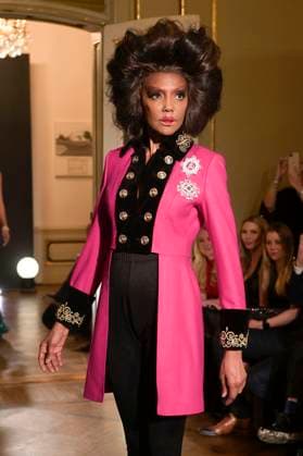 Lu Sierra at the Harald Glööckler Pompöös Iconic Couture Show at Ermelerhaus Berlin, 02 02 2024 Foto:xF.xKernx xFuturexImagex gloeoeckler_4262