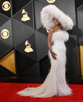 Summer Walker attends the 66th annual Grammy Awards at the Crypto.com Arena in Los Angeles on Sunday, February 4, 2024.  LAP20240204043 JIMxRUYMEN