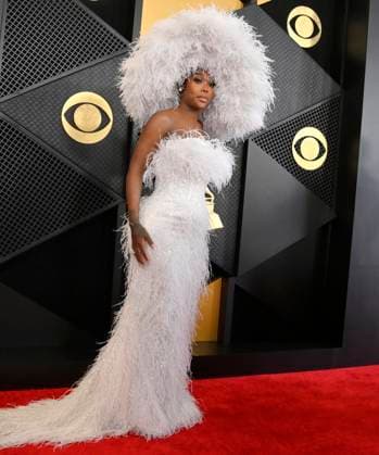 Summer Walker attends the 66th annual Grammy Awards at the Crypto.com Arena in Los Angeles on Sunday, February 4, 2024.  LAP20240204044 JIMxRUYMEN