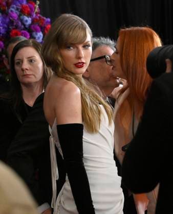 Taylor Swift attends the 66th annual Grammy Awards at the Crypto.com Arena in Los Angeles on Sunday, February 4, 2024.  LAP20240204009 JIMxRUYMEN