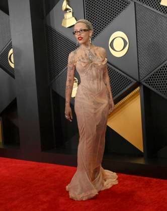 Doja Cat attends the 66th annual Grammy Awards at the Crypto.com Arena in Los Angeles on Sunday, February 4, 2024.  LAP20240204023 JIMxRUYMEN