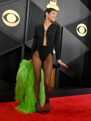 Coi Leray attends the 66th annual Grammy Awards at the Crypto.com Arena in Los Angeles on Sunday, February 4, 2024.  LAP20240204041 JIMxRUYMEN