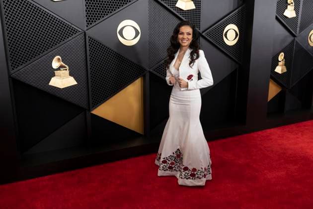 Lupita Infante attends the 66th GRAMMY Awards at Crypto.com Arena on February 04, 2024 in Los Angeles, California Armando Arorizo !ACHTUNG: NUR REDAKTIONELLE NUTZUNG!  Copyright: xArmandoxArorizox AME6090 20240205-55012842526_1