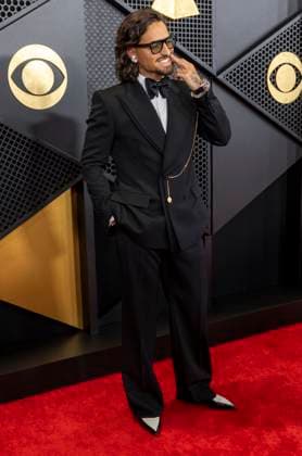 Singer Maluma attends the 66th GRAMMY Awards at Crypto.com Arena on February 04, 2024 in Los Angeles, California Armando Arorizo !ACHTUNG: NUR REDAKTIONELLE NUTZUNG!  Copyright: xArmandoxArorizox AME6095 20240205-55012842591_1