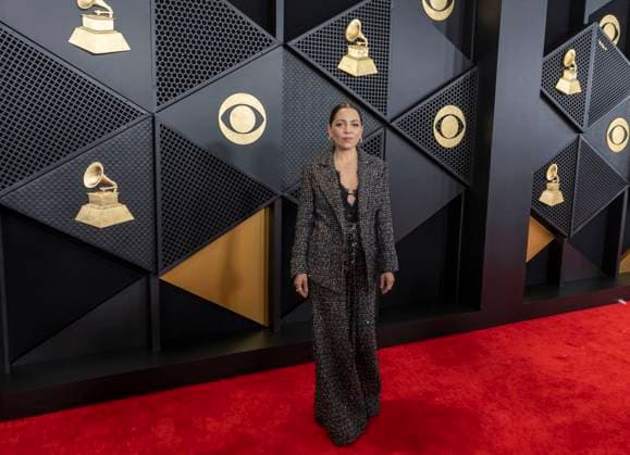 Natalia Laforcade attend the 66th GRAMMY Awards at Crypto.com Arena on February 04, 2024 in Los Angeles, California. Armando Arorizo !ACHTUNG: NUR REDAKTIONELLE NUTZUNG!  Copyright: xArmandoxArorizox AME6114 20240205-55012842776_1
