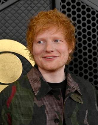 Ed Sheeran attends the 66th annual Grammy Awards at the Crypto.com Arena in Los Angeles on Sunday, February 4, 2024.  LAP20240204074 JIMxRUYMEN