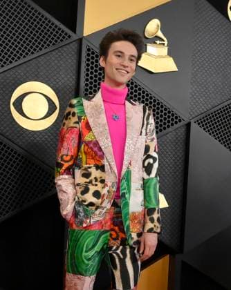 Jacob Collier attends the 66th annual Grammy Awards at the Crypto.com Arena in Los Angeles on Sunday, February 4, 2024.  LAP20240204095 JIMxRUYMEN