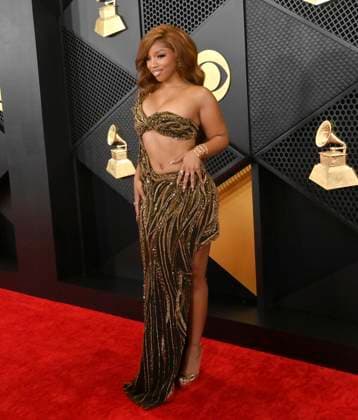 Chlo?e attends the 66th annual Grammy Awards at the Crypto.com Arena in Los Angeles on Sunday, February 4, 2024.  LAP20240204106 JIMxRUYMEN