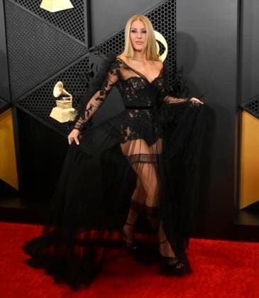 Ellie Goulding attends the 66th annual Grammy Awards at the Crypto.com Arena in Los Angeles on Sunday, February 4, 2024.  LAP20240204109 JIMxRUYMEN