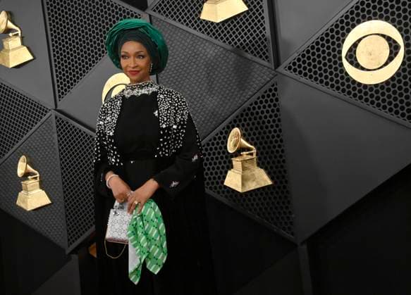 Hannatu Musawa attends the 66th annual Grammy Awards at the Crypto.com Arena in Los Angeles on Sunday, February 4, 2024.  LAP20240204134 JIMxRUYMEN