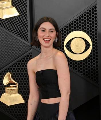 Gracie Abrams attends the 66th annual Grammy Awards at the Crypto.com Arena in Los Angeles on Sunday, February 4, 2024.  LAP20240204137 JIMxRUYMEN