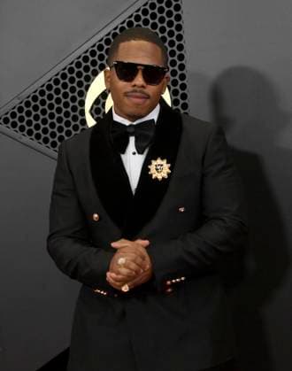 J. Brown attends the 66th annual Grammy Awards at the Crypto.com Arena in Los Angeles on Sunday, February 4, 2024.  LAP20240204147 JIMxRUYMEN