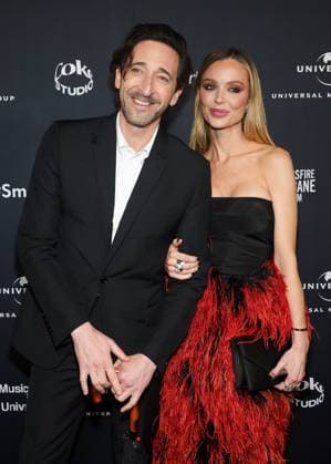 Celebrities arrive at the Universal Music Group Grammy Awards After Party in Los Angeles Featuring: Adrien Brody, Georgina Chapman Where: Los Angeles, California, United States When: 04 Feb 2024 Credit: Faye s Vision Cover Images EDITORIAL USE ONLY. NOT FOR USE BY NEWSPAPERS BASED IN THE UK. Copyright: xx 53426191