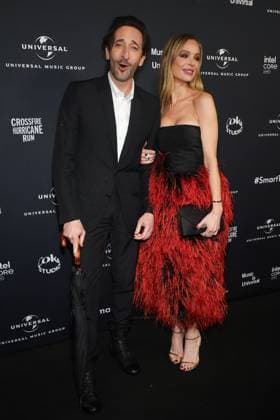 Celebrities arrive at the Universal Music Group Grammy Awards After Party in Los Angeles Featuring: Adrien Brody, Georgina Chapman Where: Los Angeles, California, United States When: 04 Feb 2024 Credit: Faye s Vision Cover Images EDITORIAL USE ONLY. NOT FOR USE BY NEWSPAPERS BASED IN THE UK. Copyright: xx 53426196