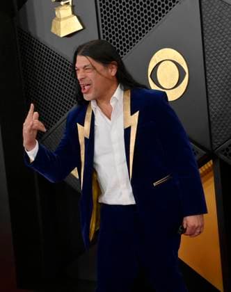 Robert Trujillo of Metallica attends the 66th annual Grammy Awards at the Crypto.com Arena in Los Angeles on Sunday, February 4, 2024.  LAP20240204172 JIMxRUYMEN