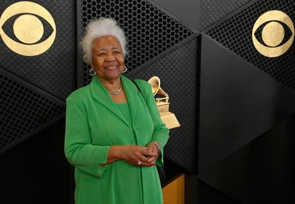 Deanie Parker attends the 66th annual Grammy Awards at the Crypto.com Arena in Los Angeles on Sunday, February 4, 2024.  LAP20240204175 JIMxRUYMEN