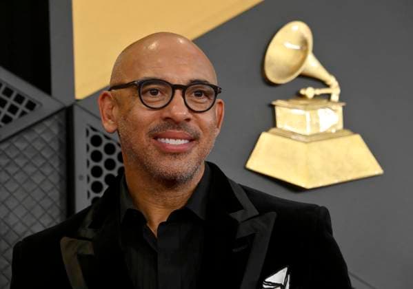 Harvey Mason Jr., CEO of The Recording Academy attends the 66th annual Grammy Awards at the Crypto.com Arena in Los Angeles on Sunday, February 4, 2024.  LAP20240204246 JIMxRUYMEN
