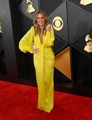 Keltie Knight attends the 66th annual Grammy Awards at the Crypto.com Arena in Los Angeles on Sunday, February 4, 2024.  LAP20240204248 JIMxRUYMEN