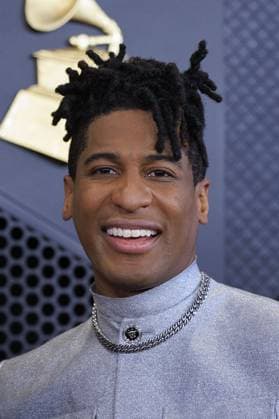 February 4, 2024, Los Angeles, California, USA: Suleika Jaouad and Jon Batiste (L-R) on the red carpet at the 66th Grammy Awards held at Crypto.com Arena in Los Angeles, California on Sunday February 4, 2024. JAVIER ROJAS PI Los Angeles U.S - ZUMAp124 20240204_zaa_p124_084 Copyright: xJavierxRojasx