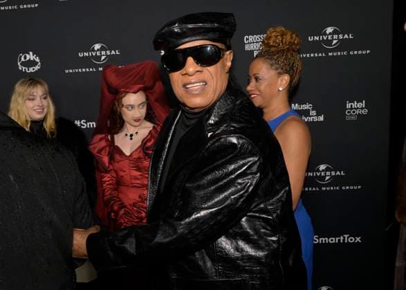 04 February 2024 - Hollywood, California - Stevie Wonder. 2024 Universal Music Group Awards After Party Celebrates The 66th Annual GRAMMY Awards at Nya Studios. Photo Credit: Billy Bennight AdMedia 301310 2024-02-05 California Hollywood Etats-Unis  Copyright: xAdMediax STAR_301310_019