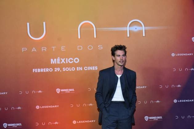 February 5, 2024, Mexico City, Ciudad de Mexico, Mexico: February 05, 2024, Mexico City, Mexico: Actor Austin Butler attends the Photocall from Dune: Part Two at Mexico City Four Season Hotel. on February 5, 2024. In Mexico City, Mexico. Mexico City Mexico - ZUMAe321 20240205_zea_e321_090 Copyright: xCarlosxTischler xEyepixxGroupx