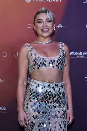 February 5, 2024, Mexico City, Ciudad de Mexico, Mexico: February 05, 2024, Mexico City, Mexico: Actress Florence Pugh attends the Photocall from Dune: Part Two at Mexico City Four Season Hotel. on February 5, 2024. In Mexico City, Mexico. Mexico City Mexico - ZUMAe321 20240205_zea_e321_102 Copyright: xCarlosxTischler xEyepixxGroupx