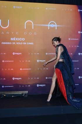 February 5, 2024, Mexico City, Ciudad de Mexico, Mexico: February 05, 2024, Mexico City, Mexico: Actress Zendaya attends the Photocall from Dune: Part Two at Mexico City Four Season Hotel. on February 5, 2024. In Mexico City, Mexico. Mexico City Mexico - ZUMAe321 20240205_zea_e321_123 Copyright: xCarlosxTischler xEyepixxGroupx