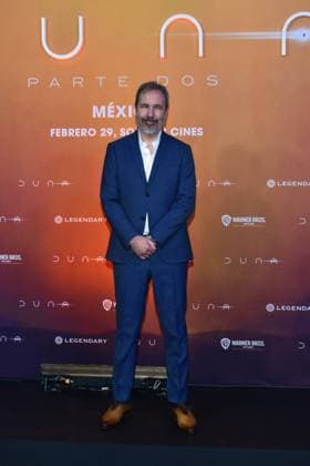 Dune: Part Two Photocall - Mexico City Director Denis Villeneuve attends the Photocall from Dune: Part Two at Mexico City Four Season Hotel on February 5, 2024 inMexico City, Mexico. Photo by Carlos Tischler Eyepix Group ABACAPRESS.COM Mexico City Mexico  Copyright: xTischlerxCarlos Eyepix ABACAx