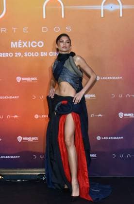 Dune: Part Two Photocall - Mexico City Actress Zendaya attends the Photocall from Dune: Part Two at Mexico City Four Season Hotel on February 5, 2024 inMexico City, Mexico. Photo by Carlos Tischler Eyepix Group ABACAPRESS.COM Mexico City Mexico  Copyright: xTischlerxCarlos Eyepix ABACAx
