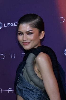 Dune: Part Two Photocall - Mexico City Actress Zendaya attends the Photocall from Dune: Part Two at Mexico City Four Season Hotel on February 5, 2024 inMexico City, Mexico. Photo by Carlos Tischler Eyepix Group ABACAPRESS.COM Mexico City Mexico  Copyright: xTischlerxCarlos Eyepix ABACAx