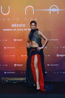 February 5, 2024, Mexico City, Ciudad de Mexico, Mexico: February 05, 2024, Mexico City, Mexico: Actress Zendaya attends the Photocall from Dune: Part Two at Mexico City Four Season Hotel. on February 5, 2024. In Mexico City, Mexico. Mexico City Mexico - ZUMAe321 20240205_zea_e321_176 Copyright: xCarlosxTischler xEyepixxGroupx
