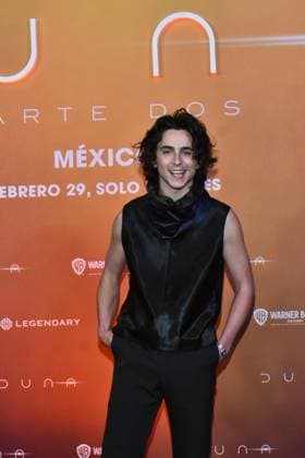 February 5, 2024, Mexico City, Ciudad de Mexico, Mexico: February 05, 2024, Mexico City, Mexico: Actor Timotho e Chalamet attends the Photocall from Dune: Part Two at Mexico City Four Season Hotel. on February 5, 2024. In Mexico City, Mexico. Mexico City Mexico - ZUMAe321 20240205_zea_e321_217 Copyright: xCarlosxTischler xEyepixxGroupx