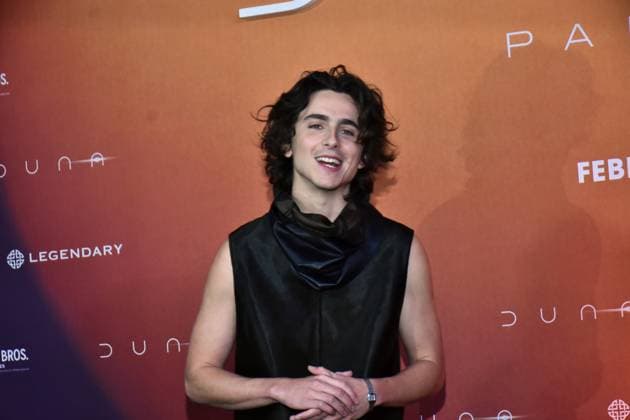 February 5, 2024, Mexico City, Ciudad de Mexico, Mexico: February 05, 2024, Mexico City, Mexico: Actor Timotho e Chalamet attends the Photocall from Dune: Part Two at Mexico City Four Season Hotel. on February 5, 2024. In Mexico City, Mexico. Mexico City Mexico - ZUMAe321 20240205_zea_e321_219 Copyright: xCarlosxTischler xEyepixxGroupx