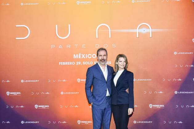 Dune: Part Two Film Photocall February 05, 2024, Mexico City, Mexico: Director Denis Villeneuve and producer Tanya Lapointe attend the Photocall from Dune: Part Two at Mexico City Four Season Hotel. Mexico City Mexico Copyright: xCarlosxTischlerxxEyepixxGroupx
