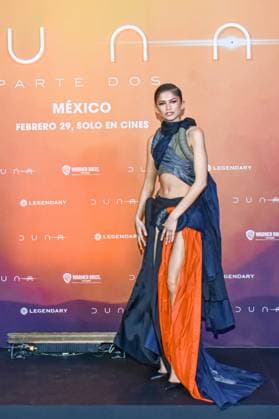 Dune: Part Two Film Photocall February 05, 2024, Mexico City, Mexico: Actress Zendaya attends the Photocall from Dune: Part Two at Mexico City Four Season Hotel. Mexico City Mexico Copyright: xCarlosxTischlerxxEyepixxGroupx